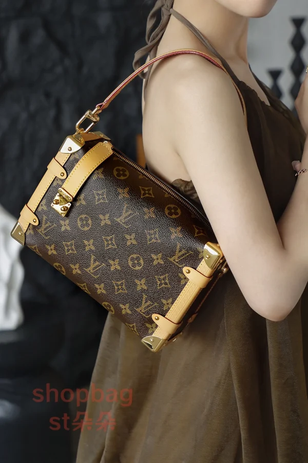 高仿包包 LV Side Trunk MM 老花 單肩包-M46358：圖片 20