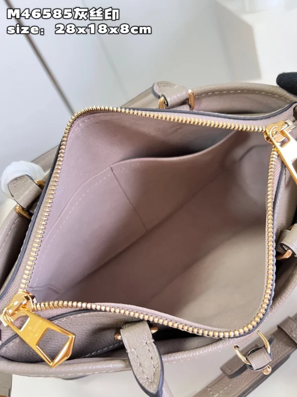 LV Trianon PM  Monogram EPI 灰丝印 手提包-M46585：圖片 10