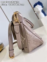 LV Trianon PM  Monogram EPI 灰丝印 手提包-M46585：圖片 6