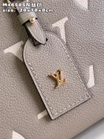 LV Trianon PM  Monogram EPI 灰丝印 手提包-M46585：圖片 4