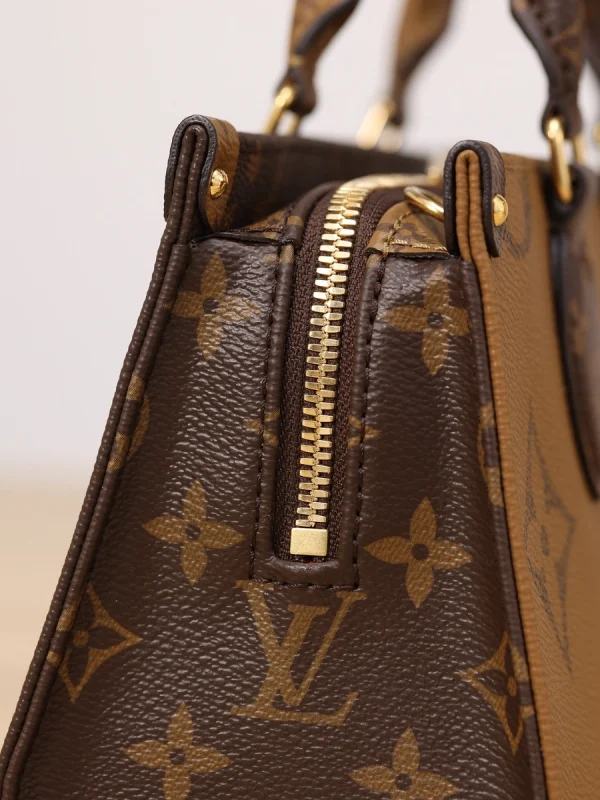 LV OnTheGo East West Monogram手提包 肩帶托特包-M46653：圖片 13