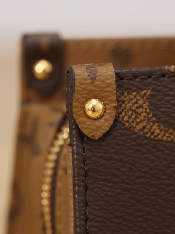 LV OnTheGo East West Monogram手提包 肩帶托特包-M46653：圖片 14