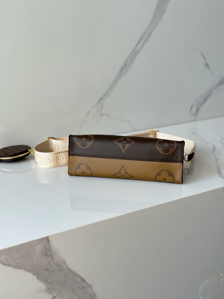 LV OnTheGo East West Monogram手提包 肩帶托特包-M46653 6 LV OnTheGo East West Monogram手提包 肩帶托特包-M46653