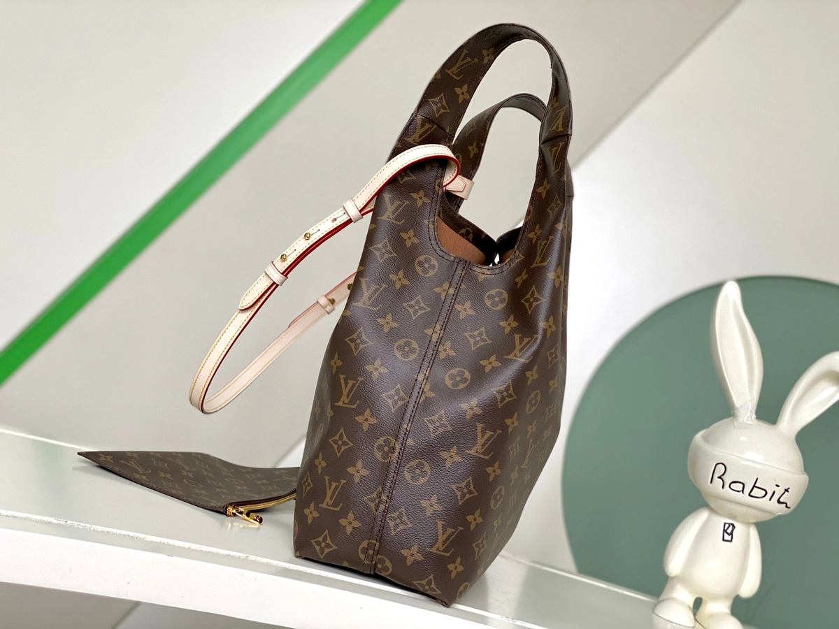 LV Atlantis GM Monogram 購物包袋-M46817 4 LV Atlantis GM Monogram 購物包袋-M46817