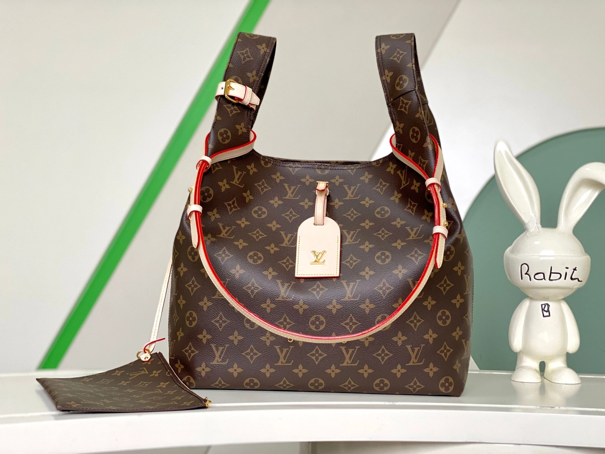 LV Atlantis GM Monogram 購物包袋-M46817 2 LV Atlantis GM Monogram 購物包袋-M46817