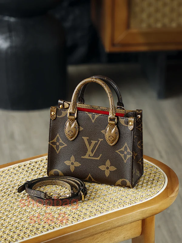 LV OnTheGo BB Monogram 托特 購物包包-M46839：圖片 8