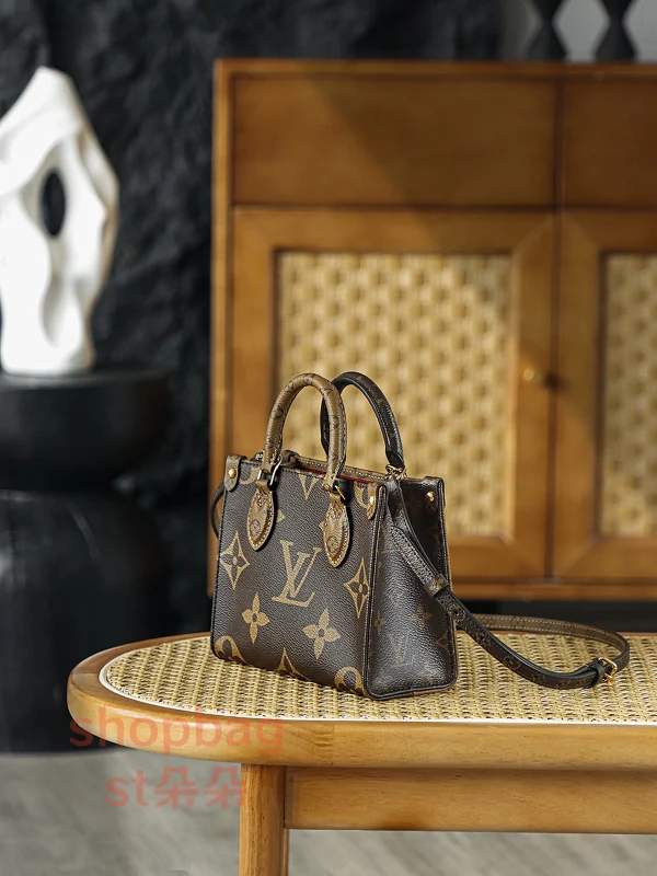 LV OnTheGo BB Monogram 托特 購物包包-M46839：圖片 5