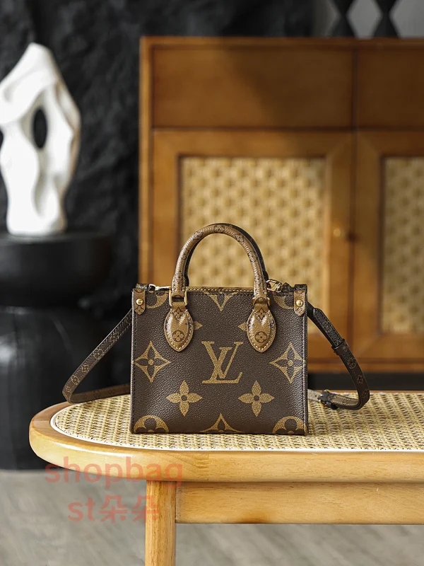 LV OnTheGo BB Monogram 托特 購物包包-M46839：圖片 4