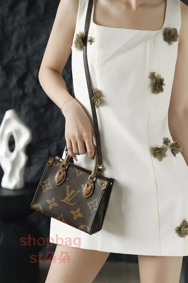 LV OnTheGo BB Monogram 托特 購物包包-M46839：圖片 26