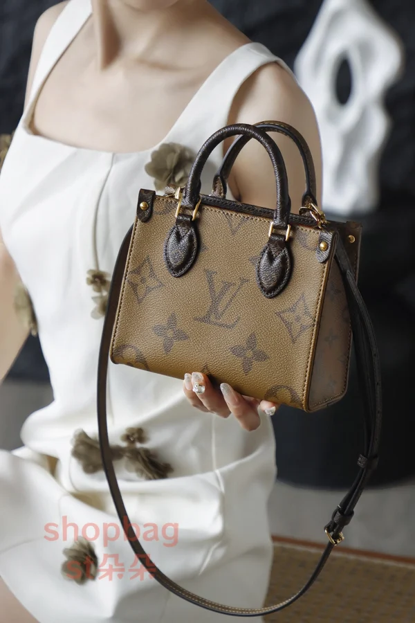 LV OnTheGo BB Monogram 托特 購物包包-M46839：圖片 25
