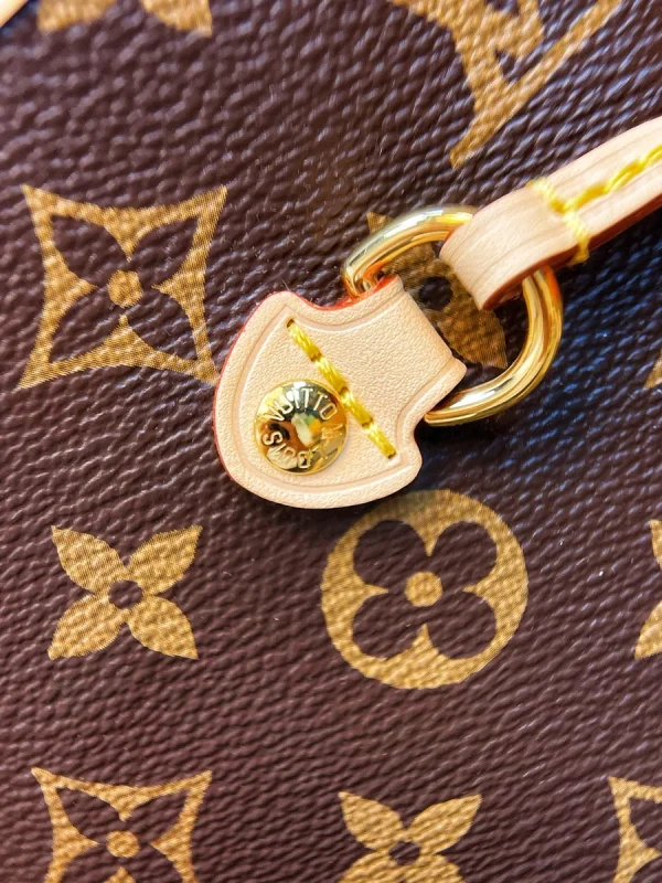 LV Neverfull PM Monogram 兔子貼章  購物托特包包-M47200：圖片 20