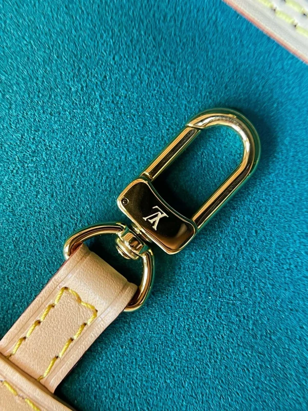 LV Neverfull PM Monogram 兔子貼章  購物托特包包-M47200：圖片 21