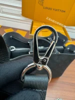 LV Bella 黑色打孔花 雙手提托特包包-M59200：圖片 15