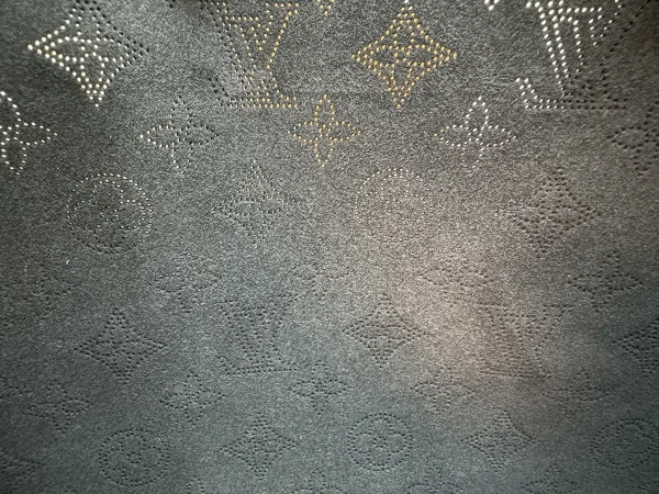 LV Bella 黑色打孔花 雙手提托特包包-M59200：圖片 21