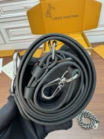LV Bella 黑色打孔花 雙手提托特包包-M59200：圖片 20