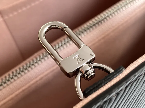 LV Marelle MM黑色紋理 肩背 手提托特包包-M59954：圖片 11