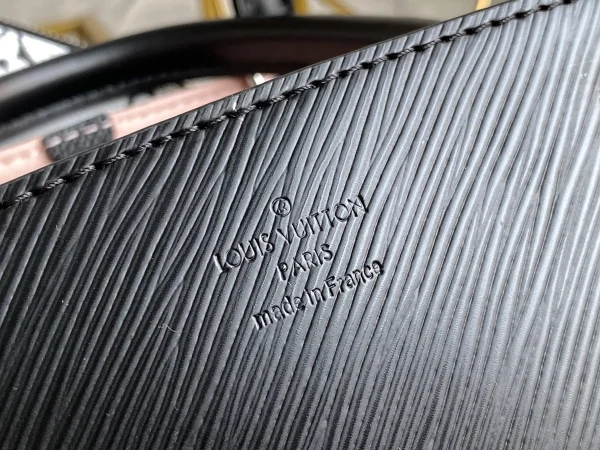 LV Marelle MM黑色紋理 肩背 手提托特包包-M59954：圖片 9