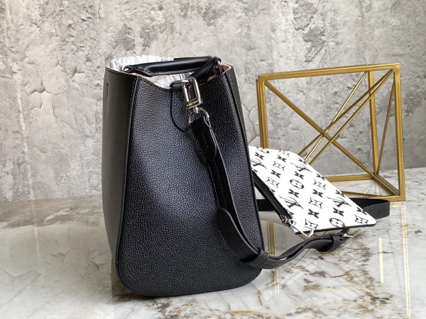 LV Marelle MM黑色紋理 肩背 手提托特包包-M59954：圖片 7