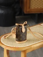 高仿 LV Fold Me Pouch Monogram 隨身包-M80874：圖片 5