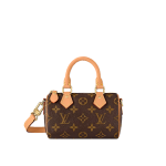 台灣LV Nano Speedy Monogram 迷你波士頓包 旅行包包-M81085