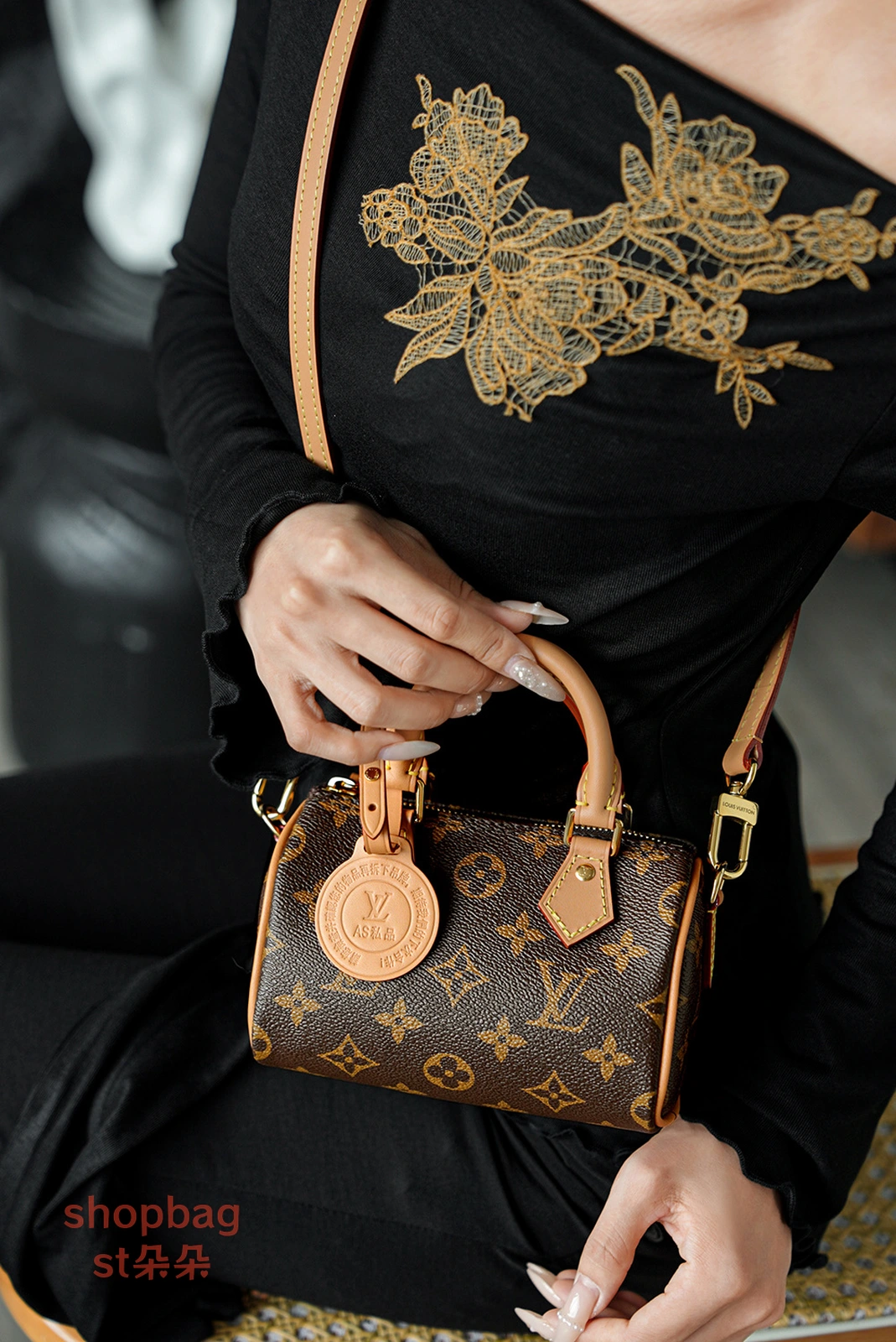 台灣LV Nano Speedy Monogram 迷你波士頓包 旅行包包-M81085 25 LV包包 高仿包 台灣LV 精品包