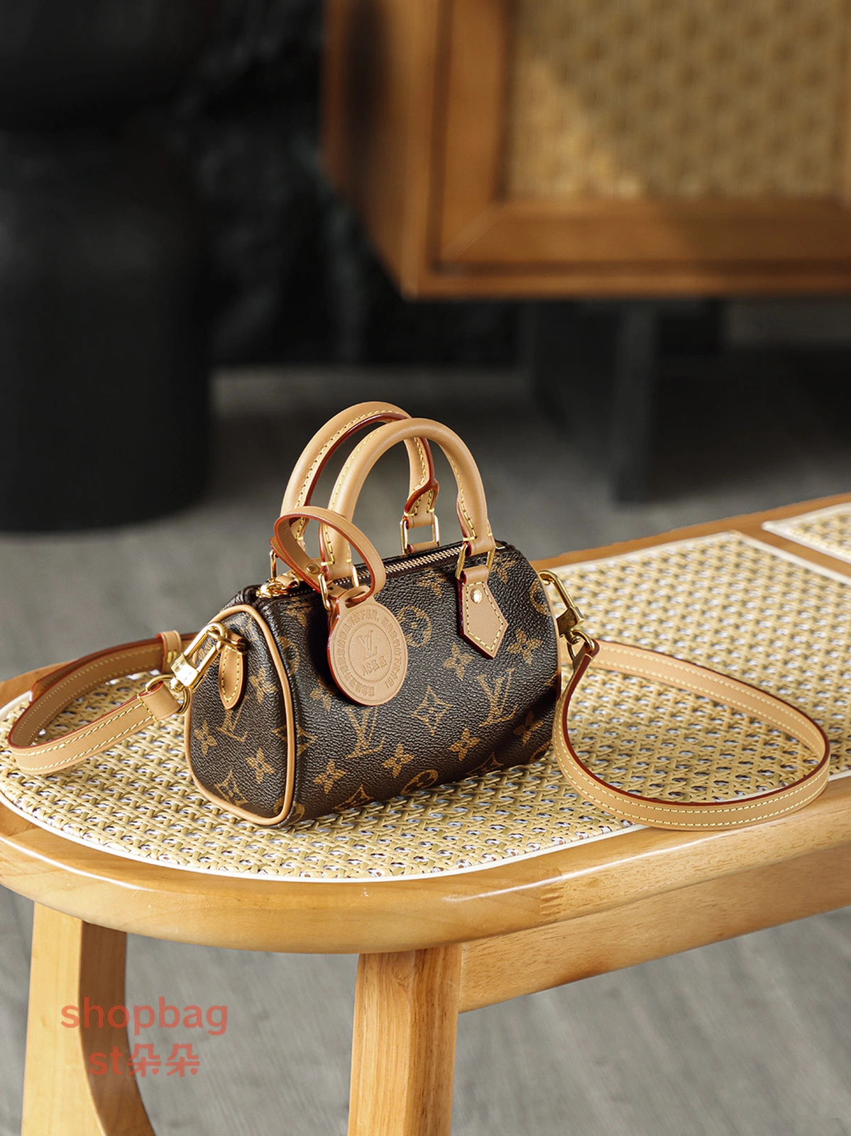 台灣LV Nano Speedy Monogram 迷你波士頓包 旅行包包-M81085 7 LV包包 高仿包 台灣LV 精品包