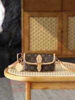 高仿包包 LV Nano Diane 老花 單肩斜挎包 -M83298：圖片 2