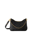 高仿包 LV Boulogne Monogram epi 黑色法棍系列 牛角包-M12930