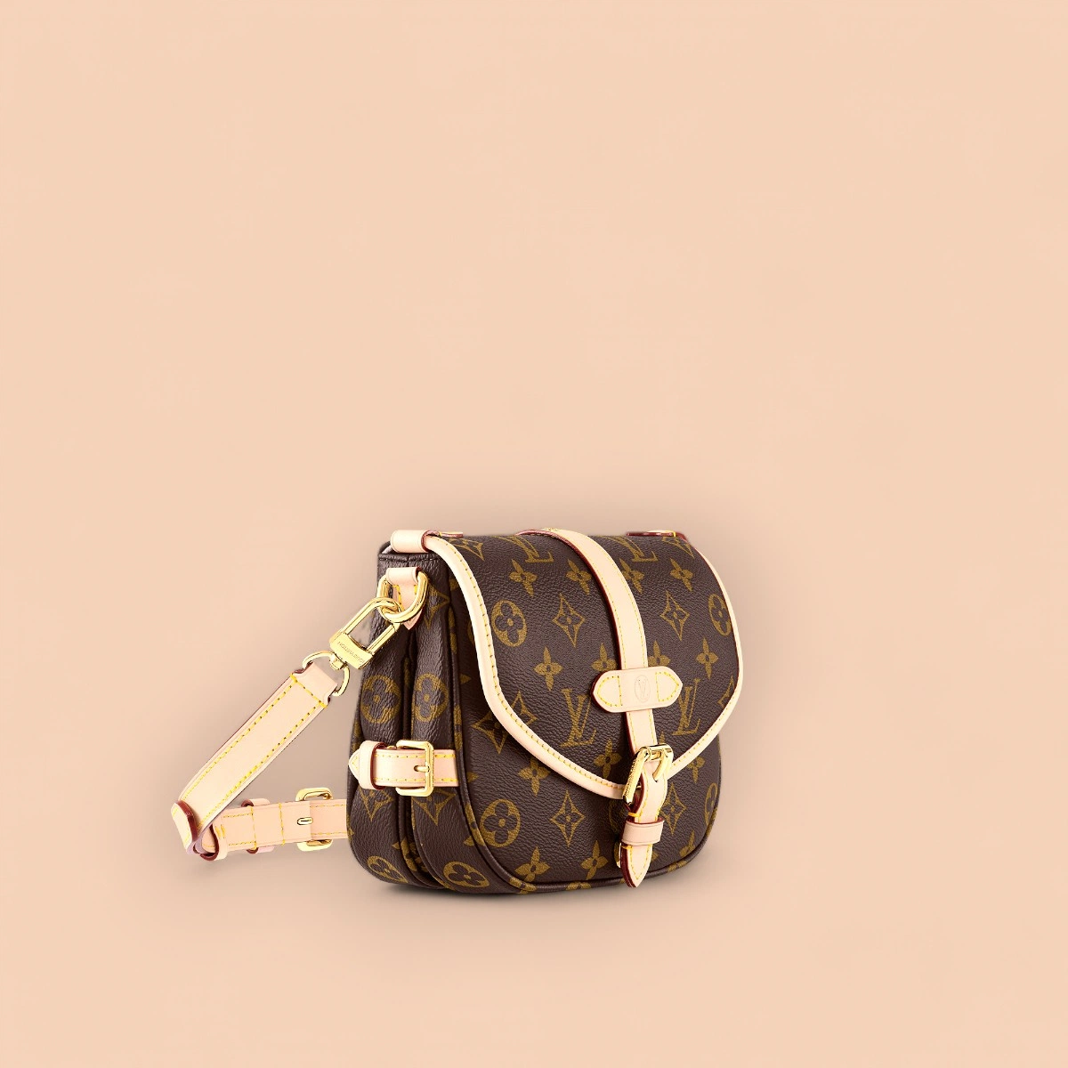 LV Saumur BB Monogram 單肩-M46740
