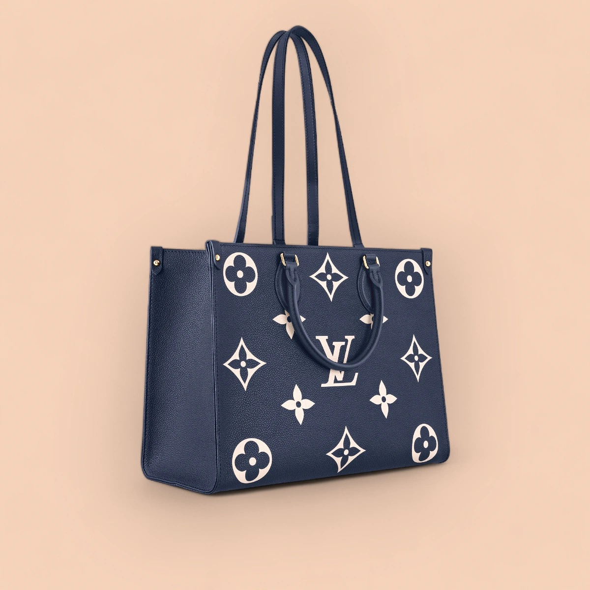 LV OnTheGo MM Monogram EPI 購物袋托特包包-M47084
