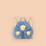 LV 新款 LV RemixVenice Monogram Denim 雙肩旅行背包 背包-M46836