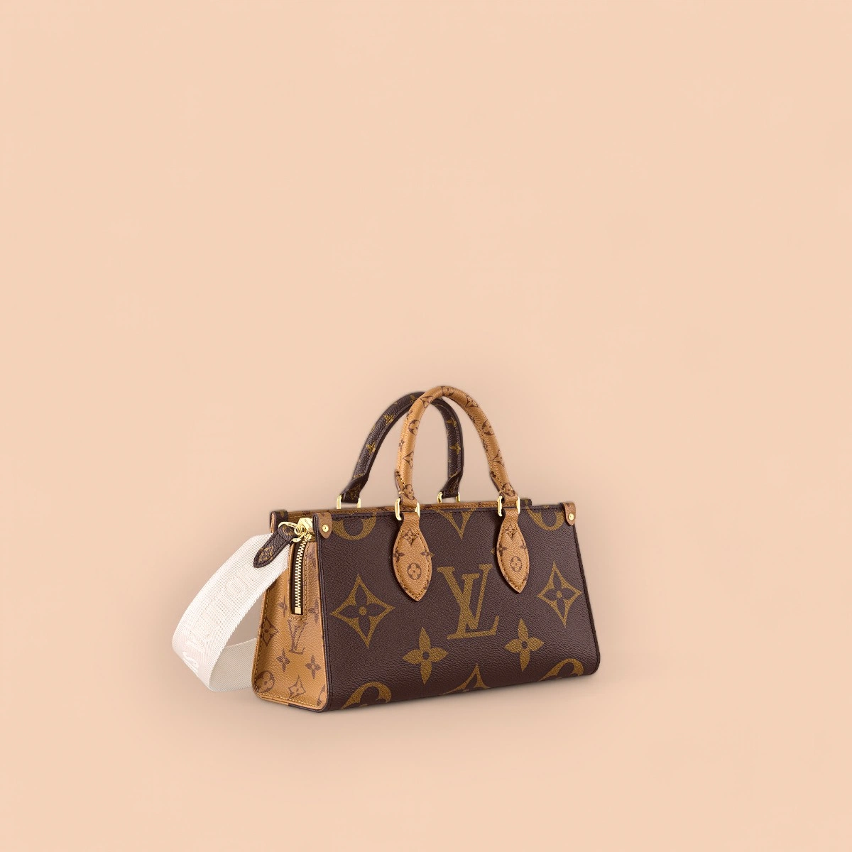 LV OnTheGo East West Monogram手提包 肩帶托特包-M46653 46 LV OnTheGo East West Monogram手提包 肩帶托特包-M46653