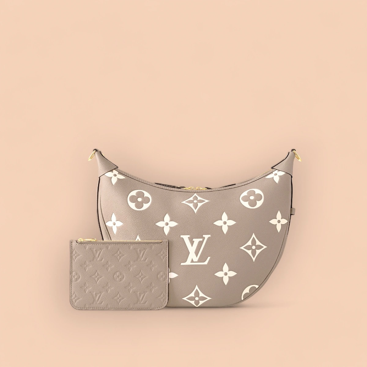 LV Loop Hobo Monogram epi 腋下鏈條包-M46738