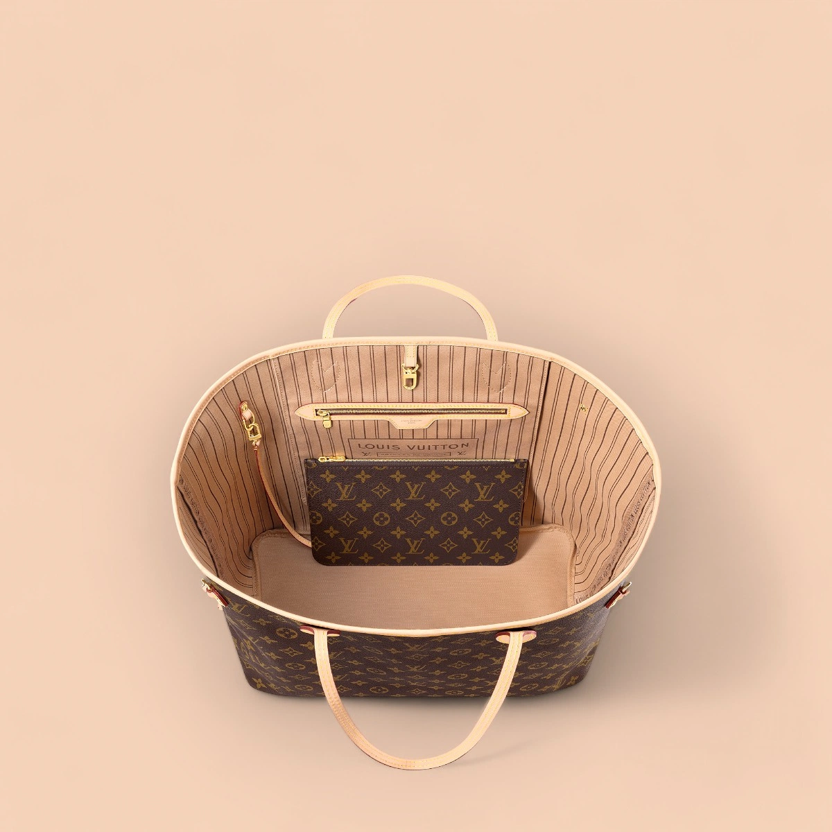 lv Neverfull GM Monogram 托特包包-M46978 14 lv Neverfull GM Monogram 托特包包-M46978
