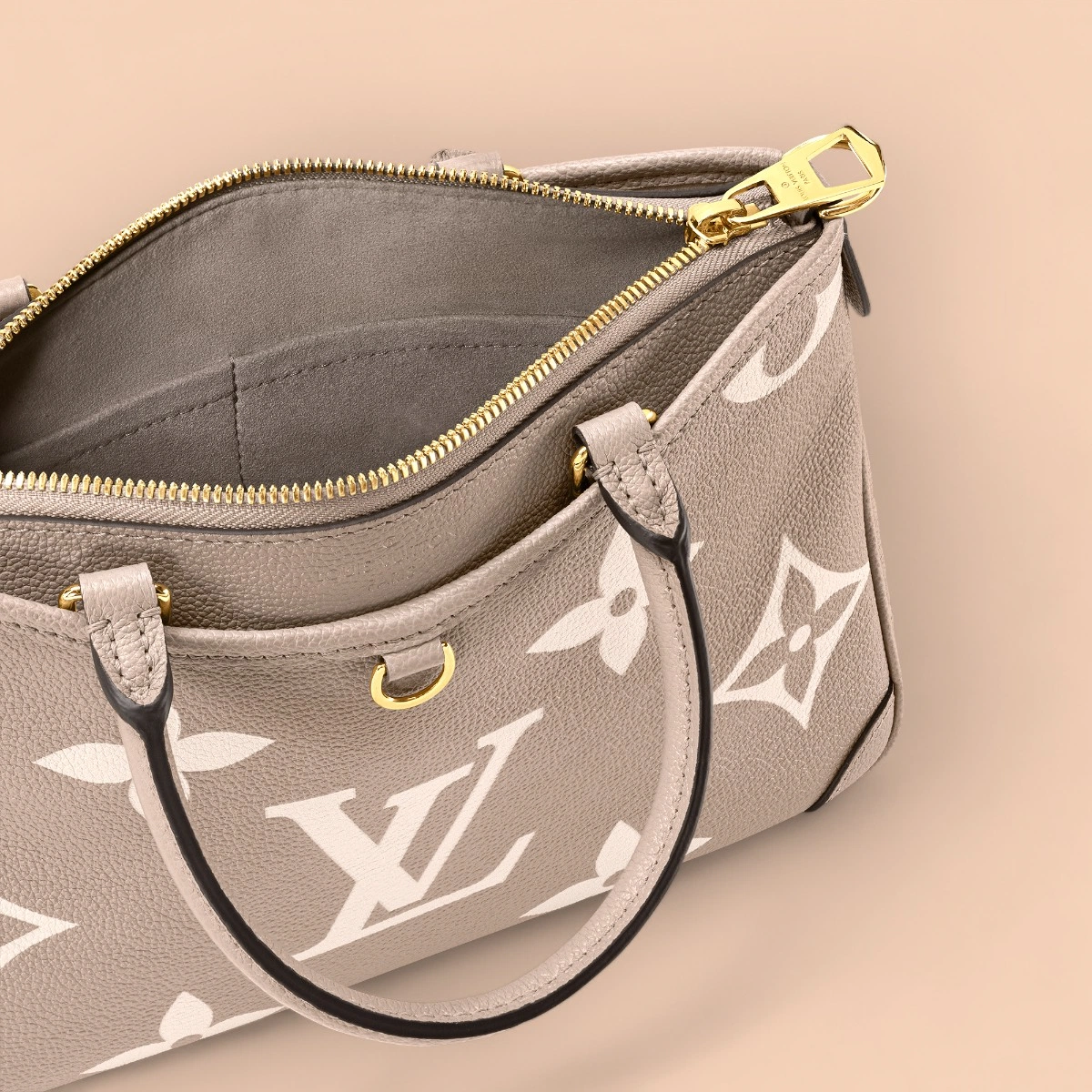 LV Trianon PM Monogram EPI 灰丝印 手提包-M46585
