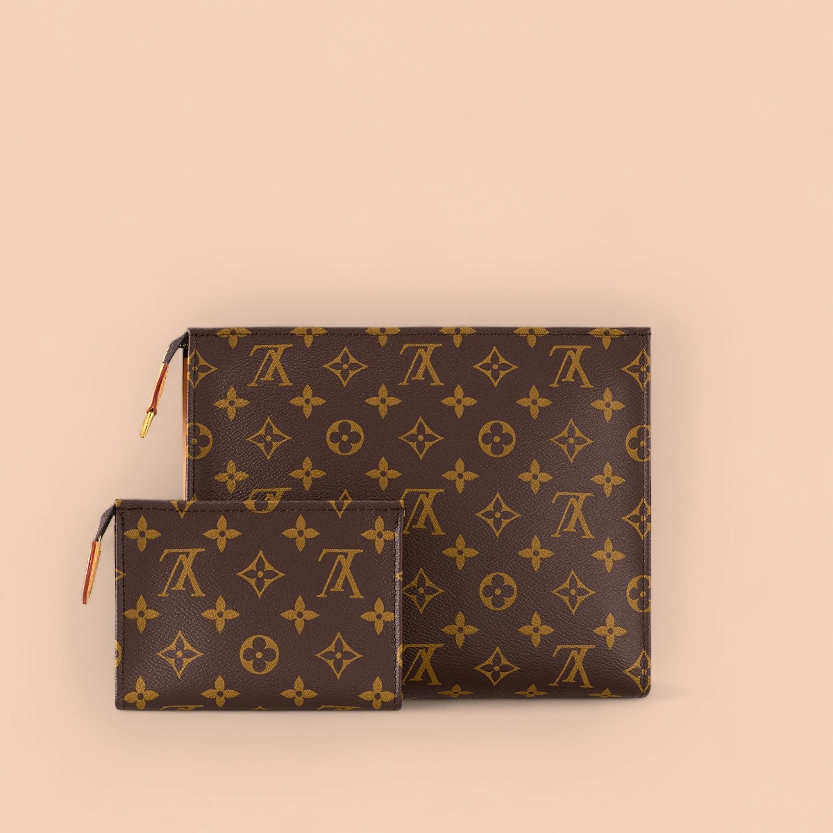 LV Toiletry Pouch On Chain Monogram 手拿包-M81412