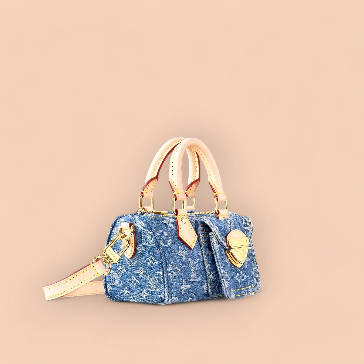 LV Remix Nano Speedy 牛仔斜揹包-M82950 14 LV Remix Nano Speedy 牛仔斜揹包-M82950
