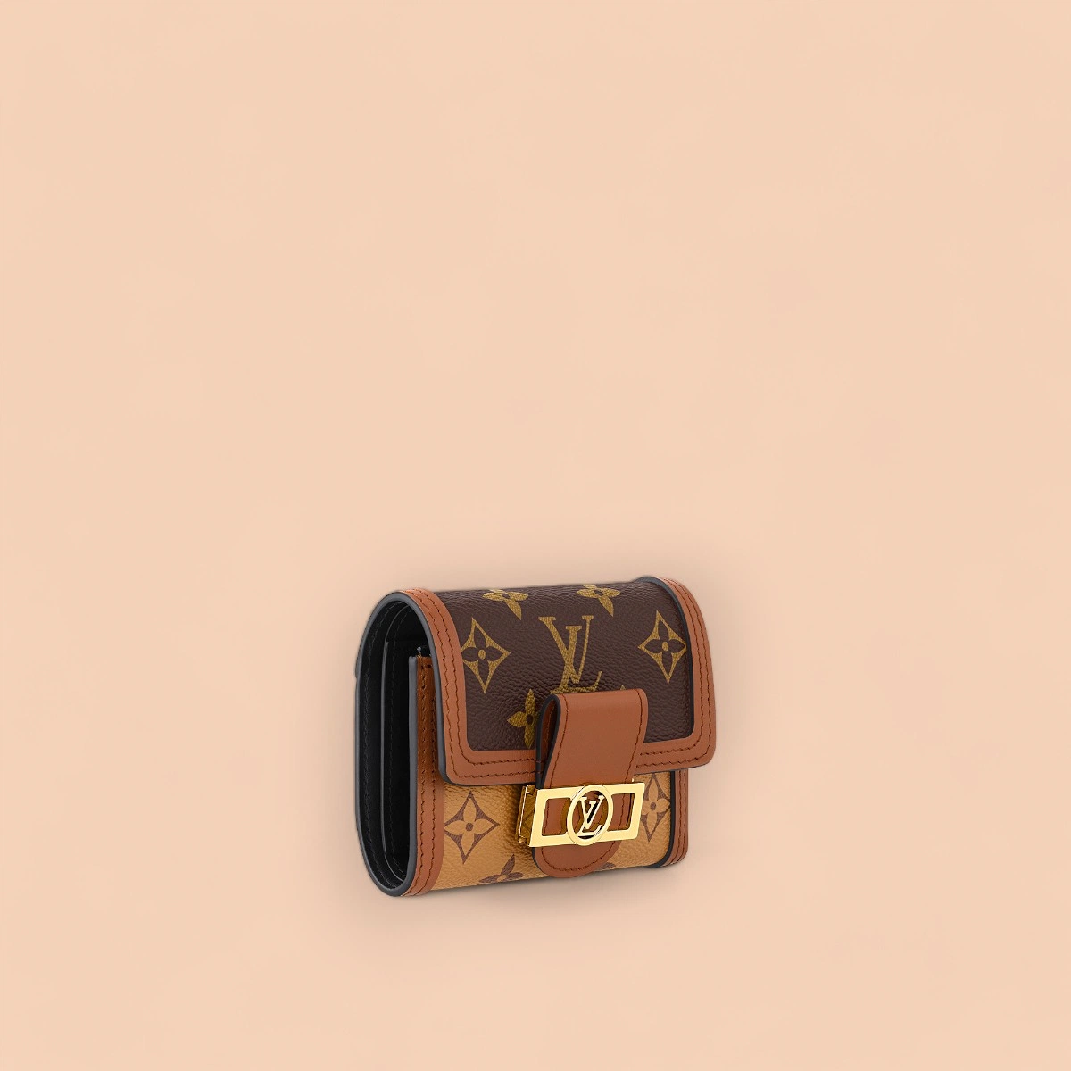 LV Dauphine 小型 摺叠 錢包 -M68725