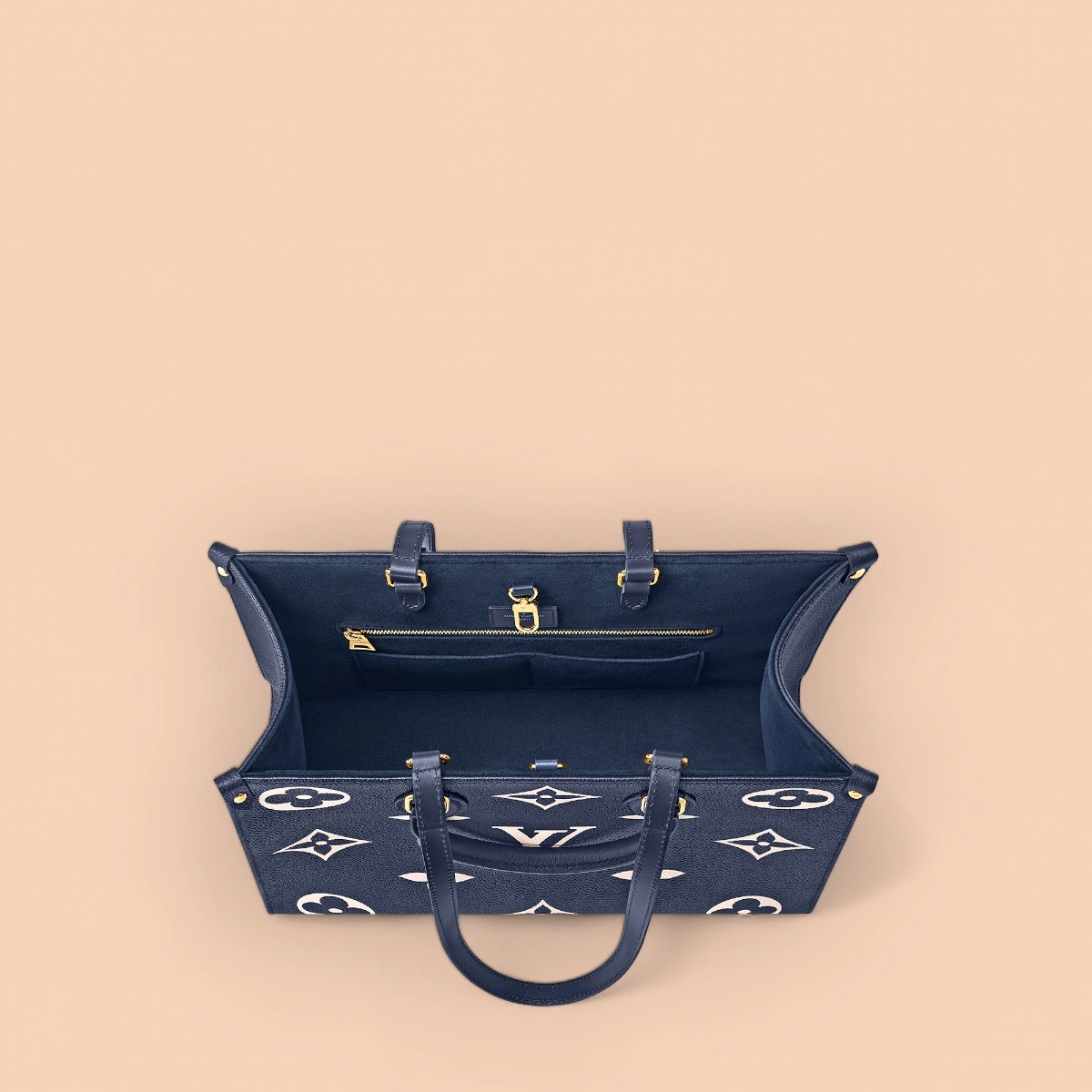 LV OnTheGo MM Monogram EPI 購物袋托特包包-M47084