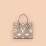 LV OnTheGo BB mini 灰色雙面托特購物袋-M47054