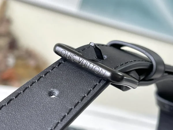LV Handle Soft Trunk 黑色壓花男士包包-M59163：圖片 10