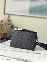LV Handle Soft Trunk 黑色壓花男士包包-M59163：圖片 5