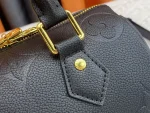 LV Speedy Bandoulière 20 Monogram 黑色EPI皮革 波斯頓 旅行包包-M58953：圖片 9
