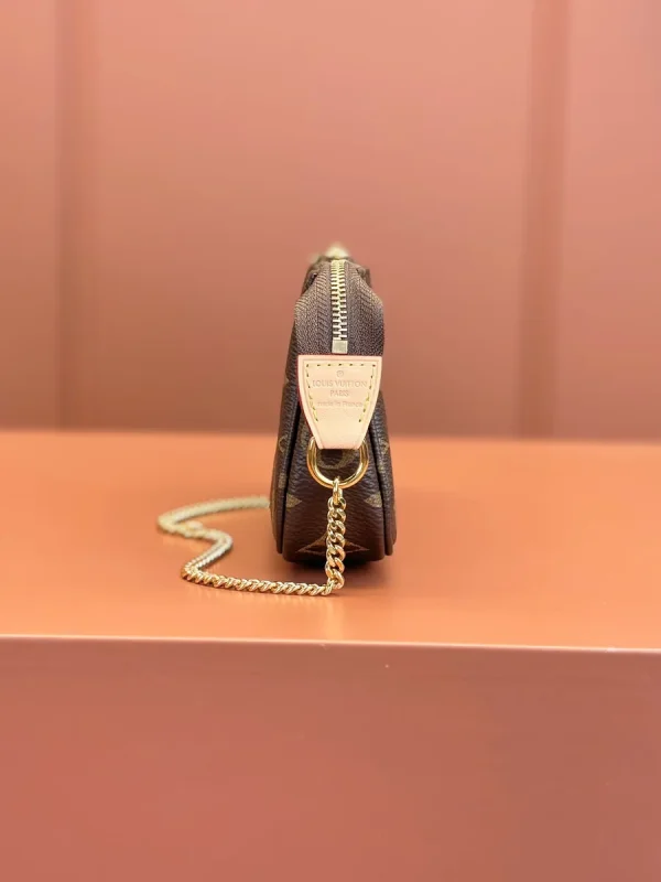 LV Mini Pochette Accessoires Monogram 三合一麻將包-M58009：圖片 10