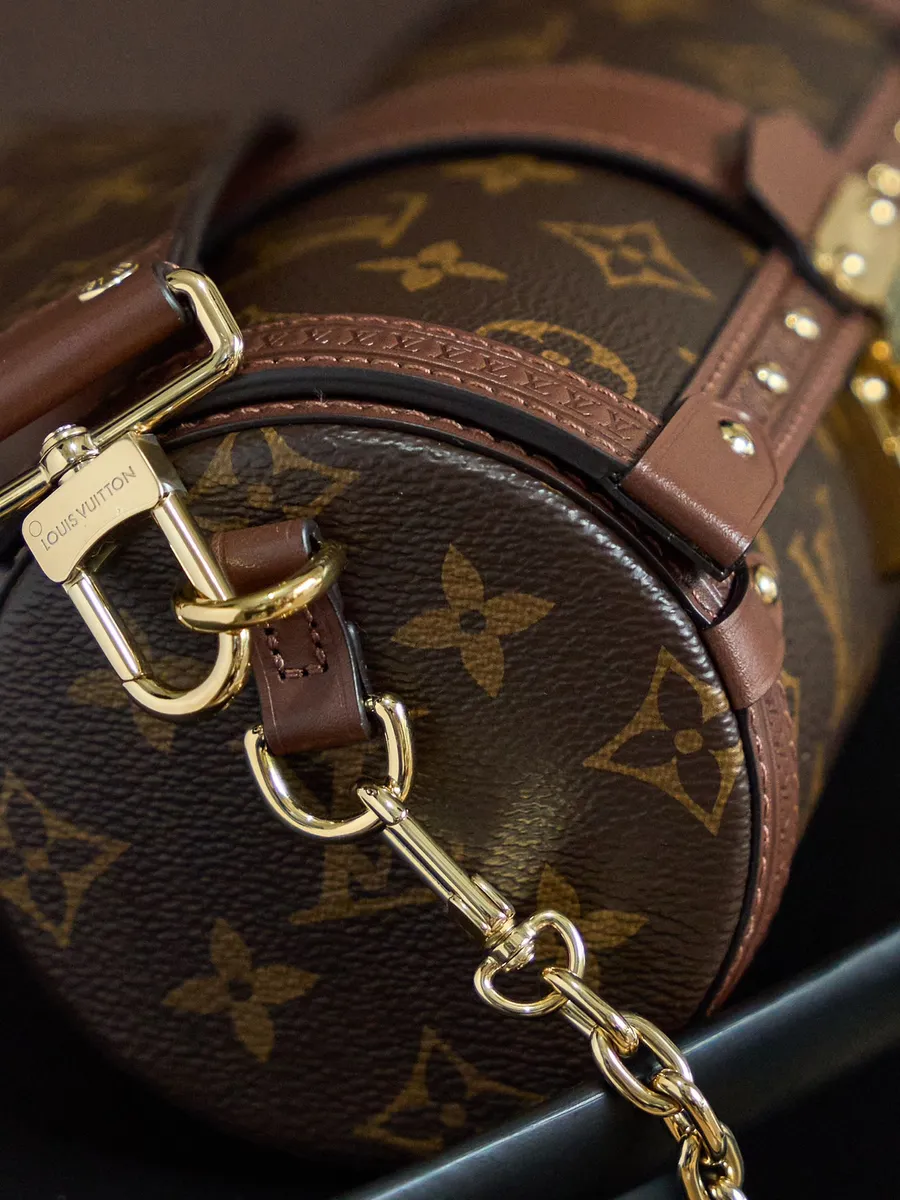 LV Papillon Trunk Monogram 圓筒包-M57835 8 LV Papillon Trunk Monogram 圓筒包-M57835