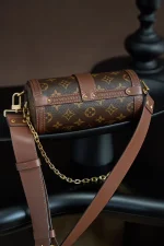 LV Papillon Trunk Monogram 圓筒包-M57835：圖片 3