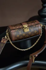 LV Papillon Trunk Monogram 圓筒包-M57835：圖片 5