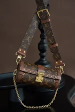LV Papillon Trunk Monogram 圓筒包-M57835：圖片 7