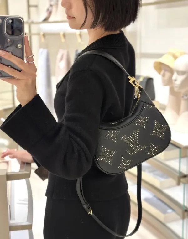 LV包包atelle Monogram epi 腋下包包-M46735：圖片 3