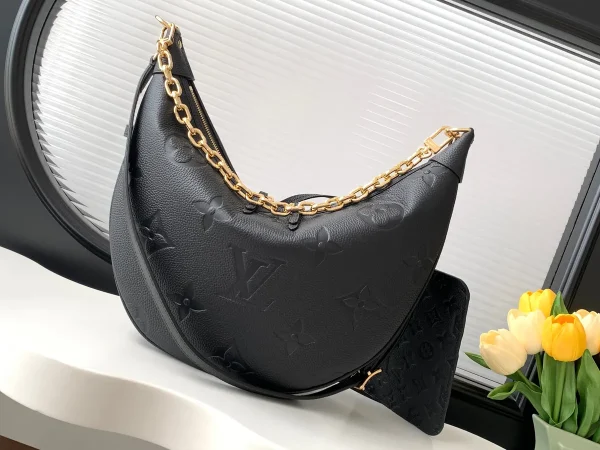 LV Loop Hobo Monogram epi 腋下鏈條包包-M46725：圖片 2